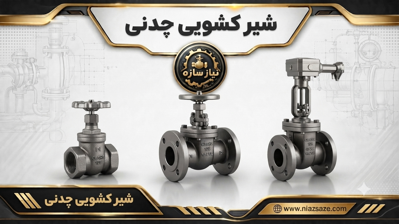 شیر کشویی چدنی