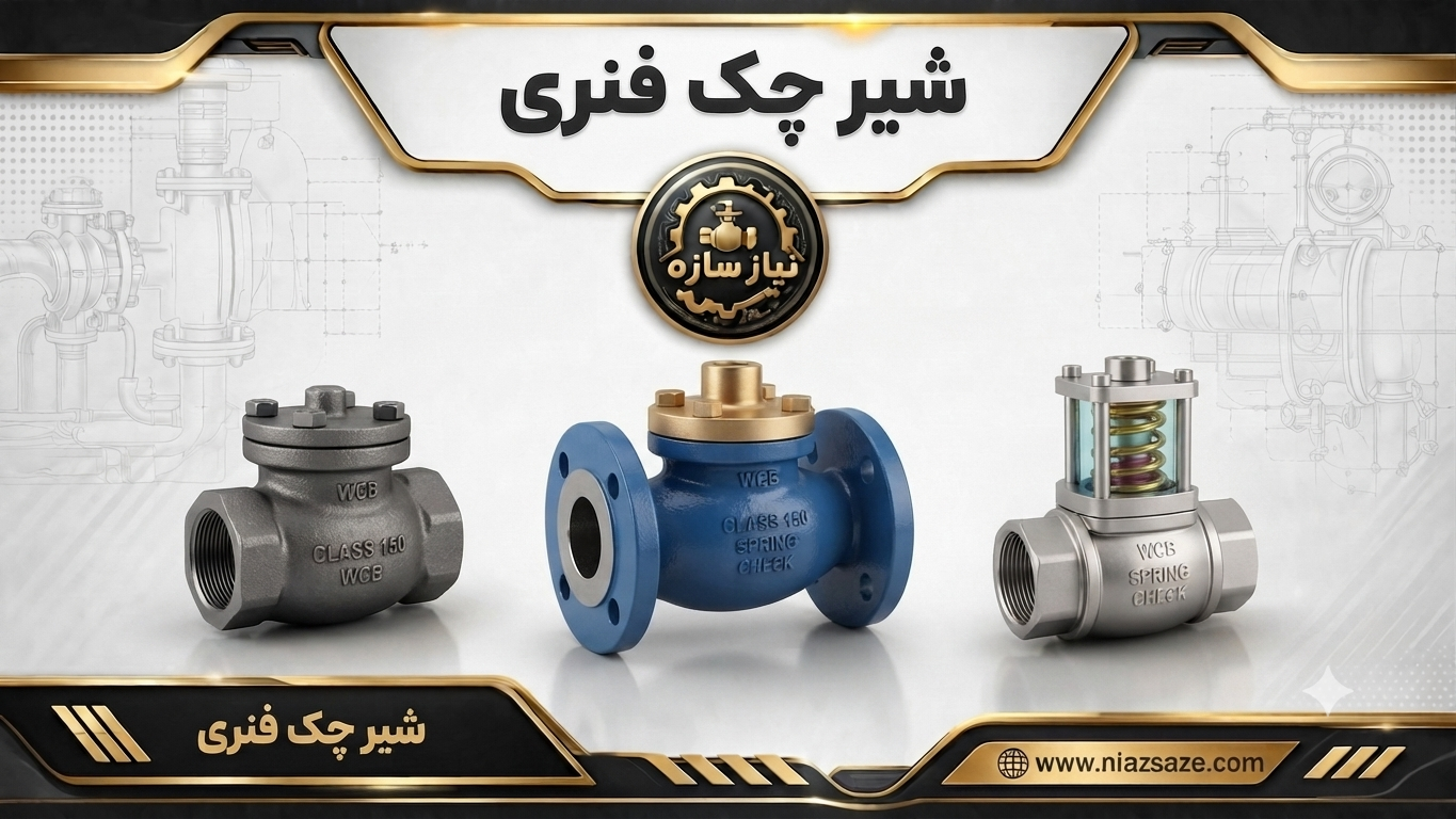 شیر چک فنری